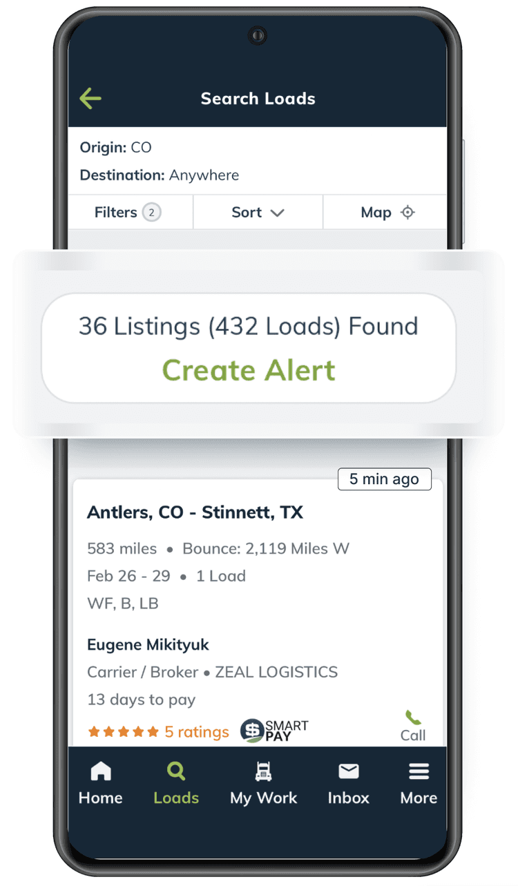 Find the best loads