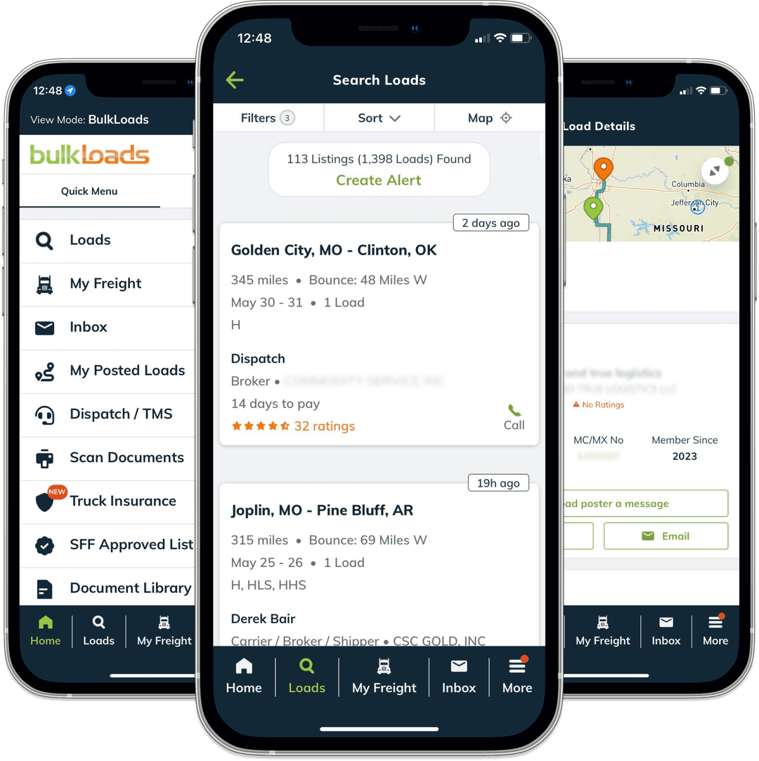 most popular bulkfreight app