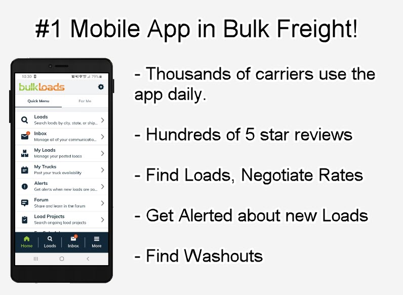 The Largest Bulk Freight Marketplace